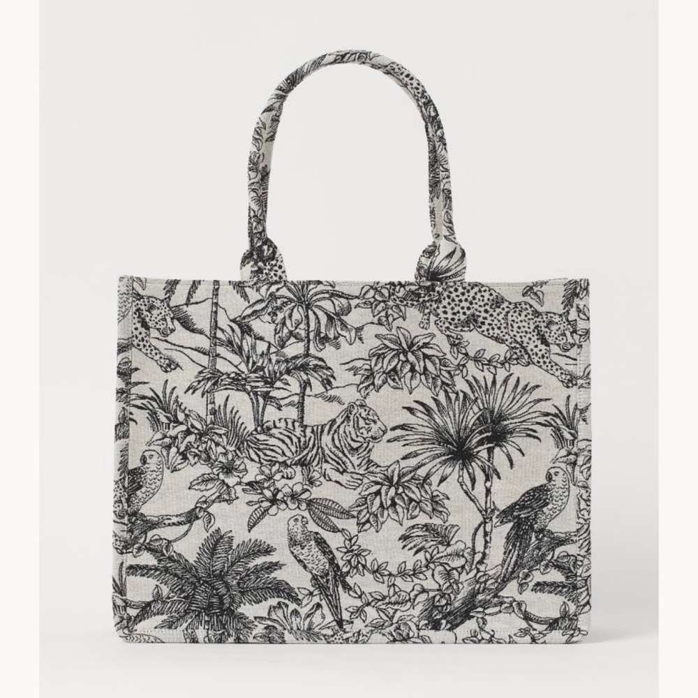 H&M Jacquard-weave Handbag